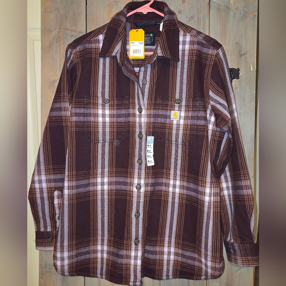 The Carhartt Women's Loose Fit Twill Shacket